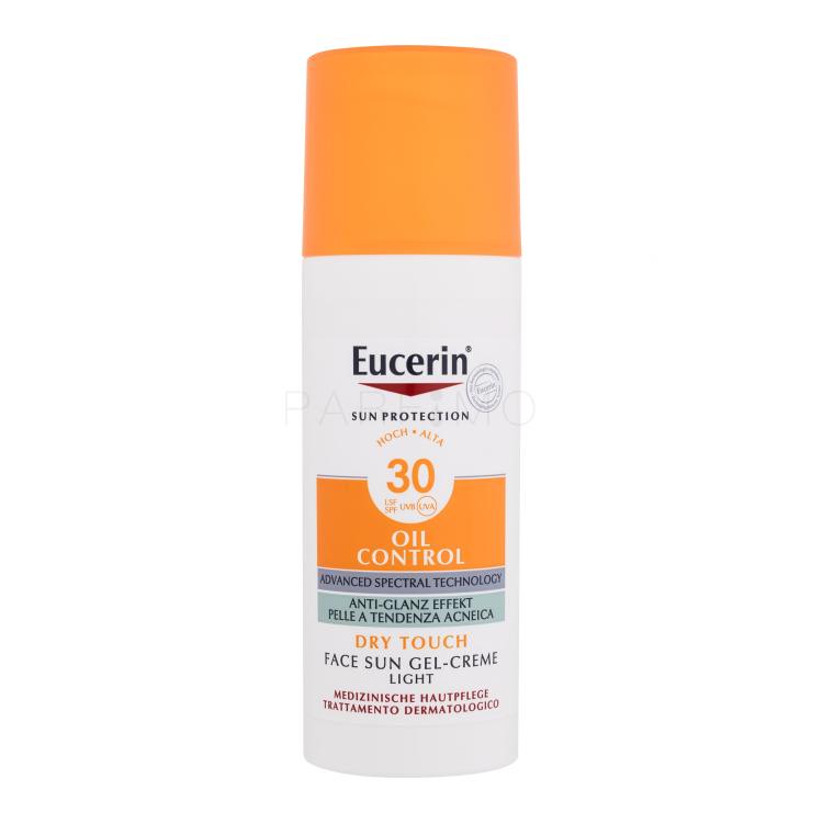 Eucerin Sun Oil Control Sun Gel Dry Touch SPF30 Zaščita pred soncem za obraz 50 ml