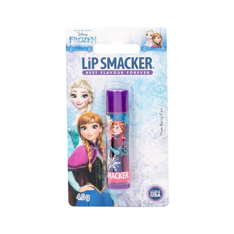Lip Smacker Disney Frozen Elsa + Anna Balzam za ustnice za otroke 4 g Odtenek Plum Berry Tart