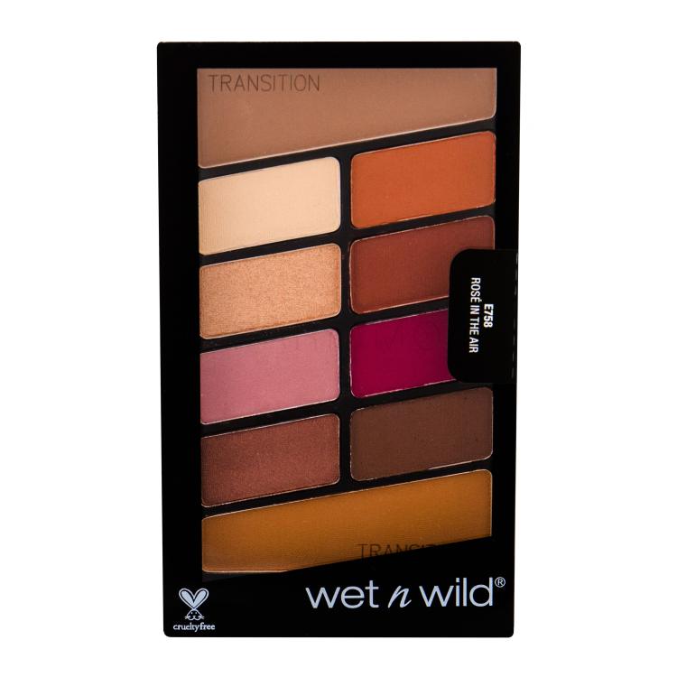 Wet n Wild Color Icon 10 Pan Senčilo za oči za ženske 8,5 g Odtenek Rosé In The Air