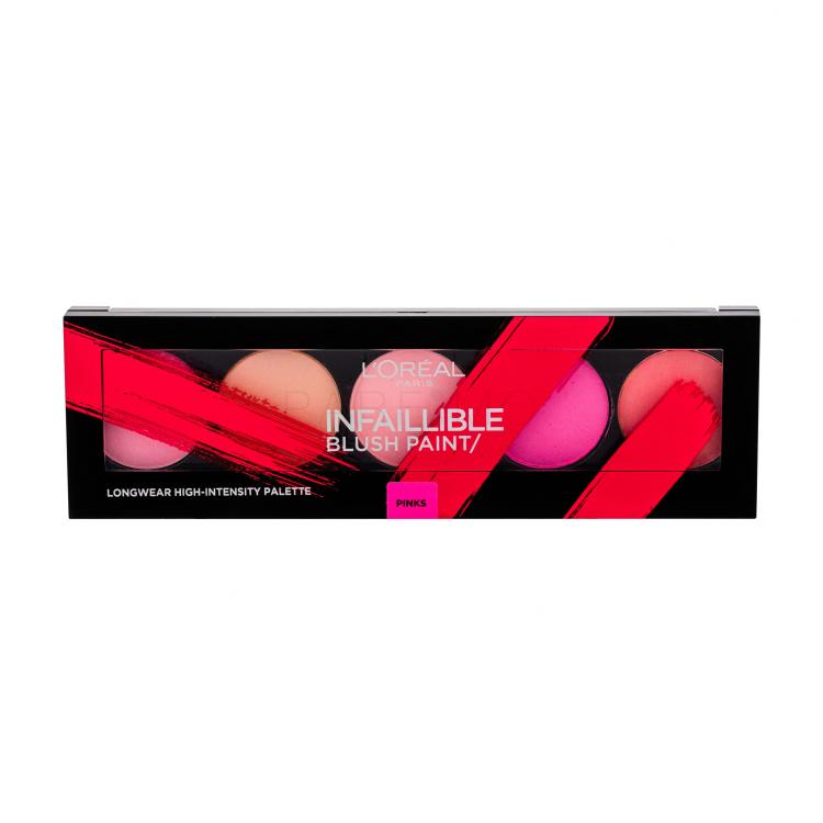 L&#039;Oréal Paris Infaillible Blush Paint Rdečilo za obraz za ženske 10 g Odtenek The Pinks