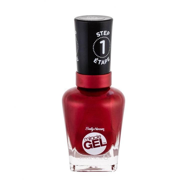 Sally Hansen Miracle Gel Lak za nohte za ženske 14,7 ml Odtenek 062 Good Cheer-y