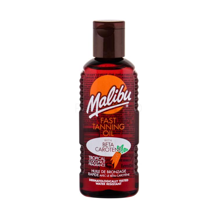 Malibu Fast Tanning Oil Zaščita pred soncem za telo za ženske 100 ml