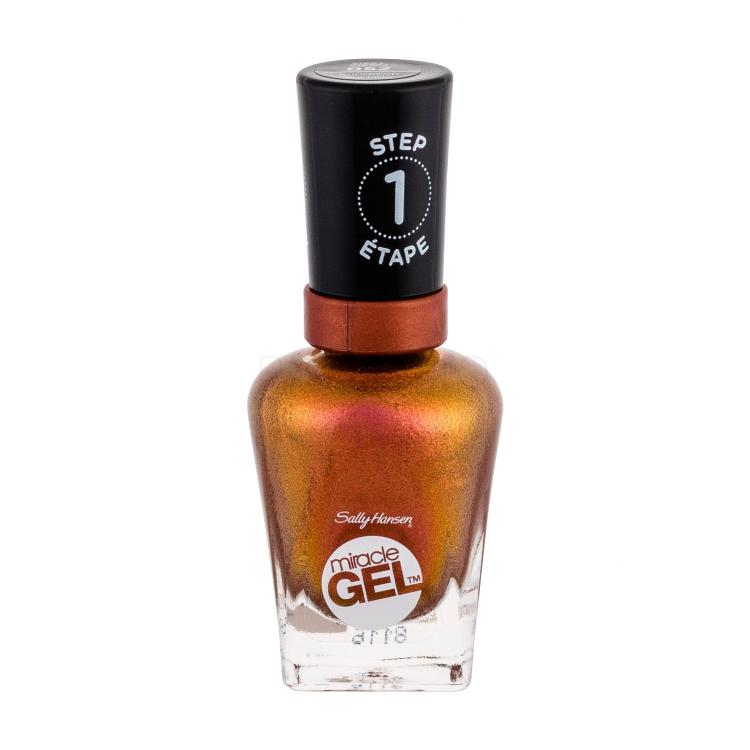 Sally Hansen Miracle Gel Lak za nohte za ženske 14,7 ml Odtenek 052 Sundown Socialite