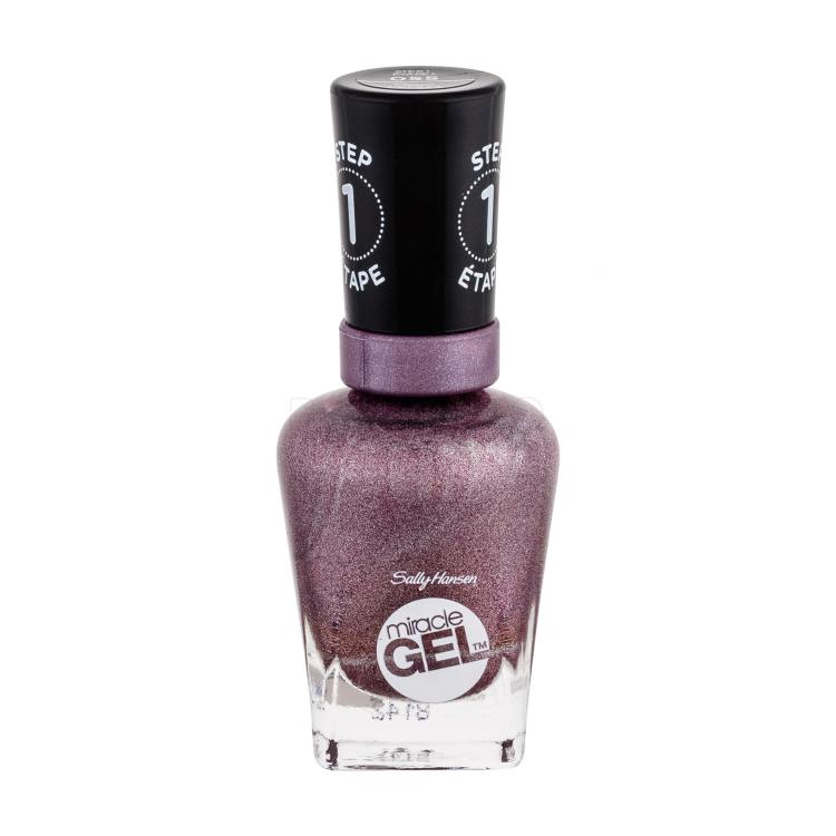 Sally Hansen Miracle Gel Lak za nohte za ženske 14,7 ml Odtenek 055 Metro Midnight