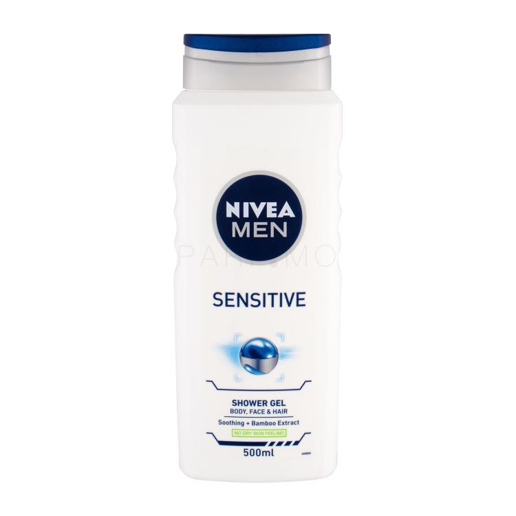Nivea Men Sensitive Gel za prhanje za moške 500 ml