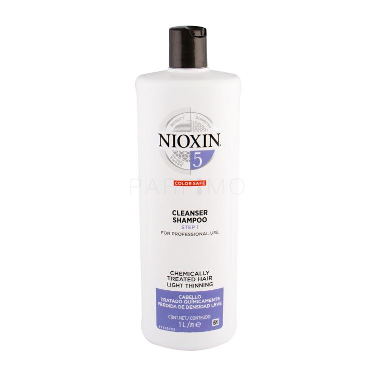 Nioxin System 5 Cleanser Color Safe Šampon za ženske 1000 ml