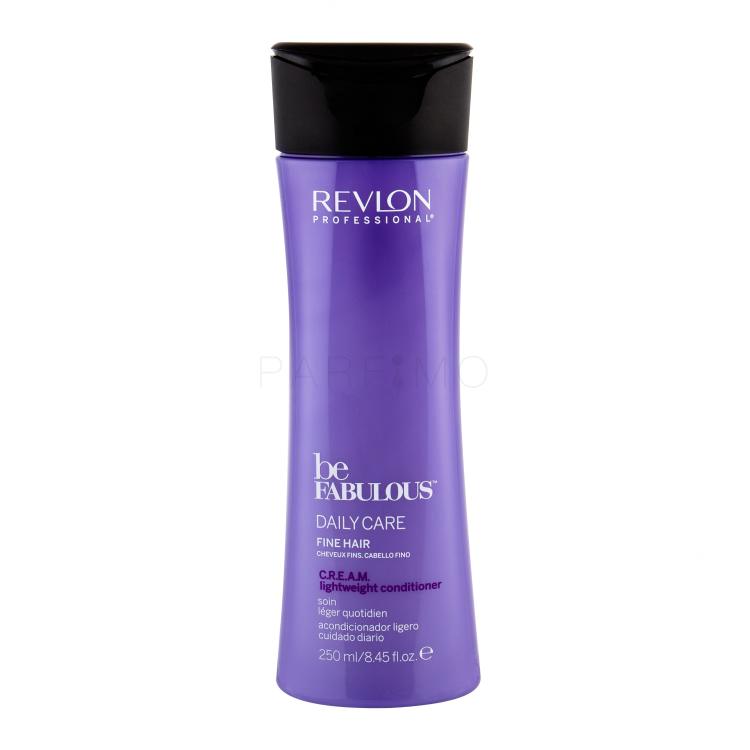 Revlon Professional Be Fabulous Daily Care Fine Hair Balzam za lase za ženske 250 ml