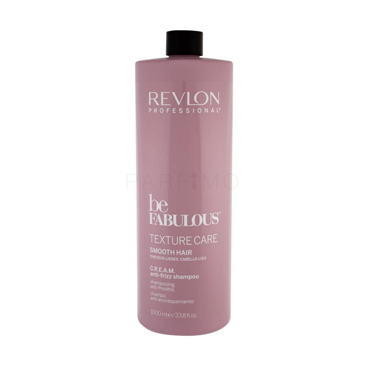 Revlon Professional Be Fabulous Texture Care Smooth Hair Šampon za ženske 1000 ml