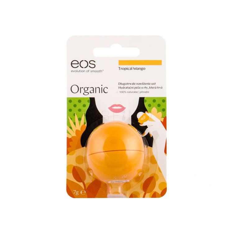 EOS Organic Balzam za ustnice za ženske 7 g Odtenek Tropical Mango