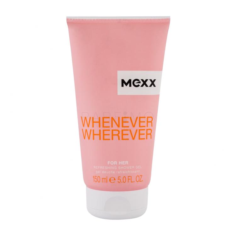 Mexx Whenever Gel za prhanje za ženske 150 ml