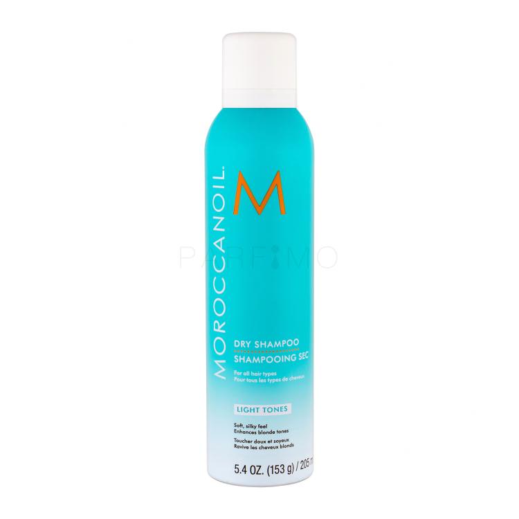 Moroccanoil Dry Shampoo Light Tones Suhi šampon za ženske 205 ml
