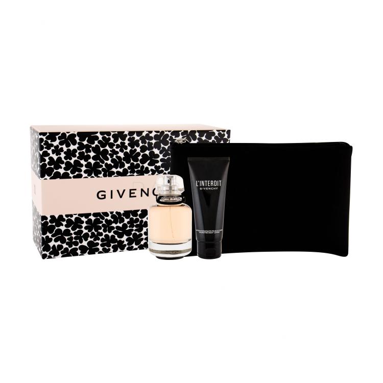 Givenchy L&#039;Interdit Darilni set parfumska voda 80 ml + losjon za telo 75 ml