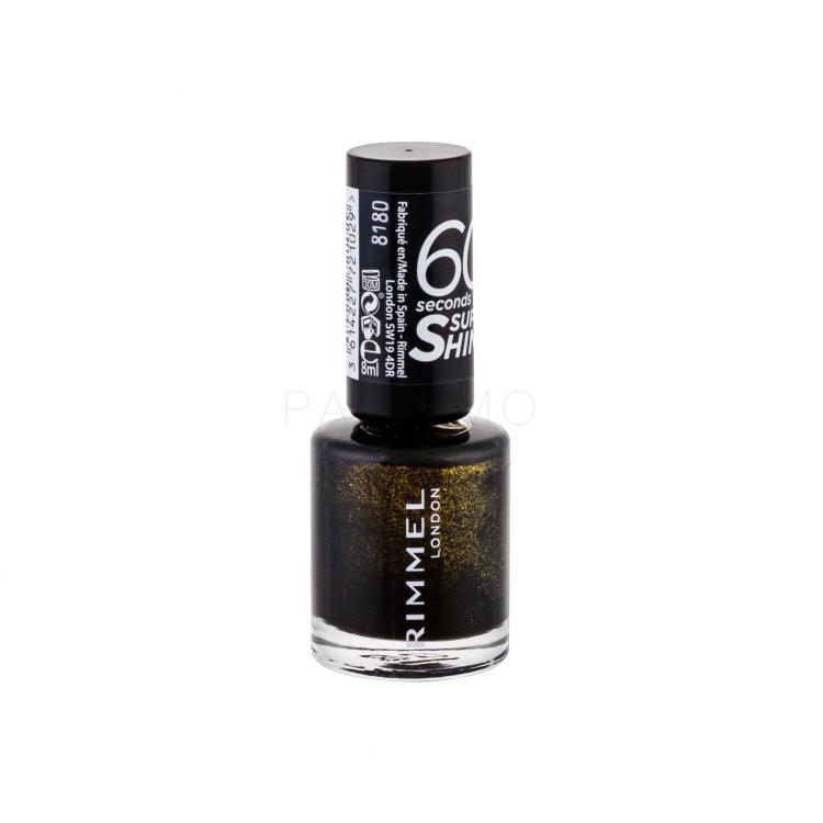 Rimmel London 60 Seconds Super Shine Lak za nohte za ženske 8 ml Odtenek 832 On Fleek!