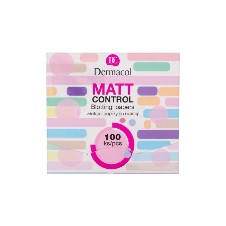 Dermacol Matt Control Blotting Papers Puder za ženske 100 kos