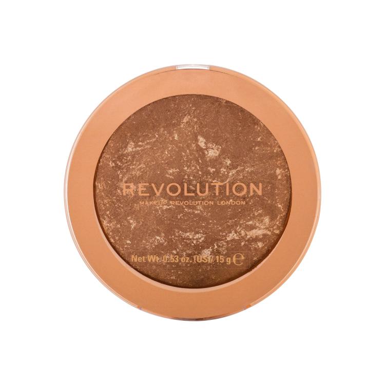 Makeup Revolution London Re-loaded Bronzer za ženske 15 g Odtenek Take A Vacation