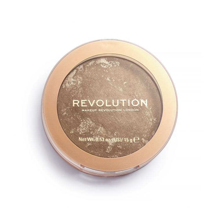 Makeup Revolution London Re-loaded Bronzer za ženske 15 g Odtenek Take A Vacation