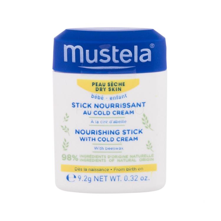 Mustela Bébé Nourishing Stick With Cold Cream Dnevna krema za obraz za otroke 10,1 ml