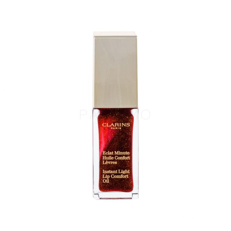 Clarins Lip Comfort Oil Olje za ustnice za ženske 7 ml Odtenek 09 Red Berry Glam