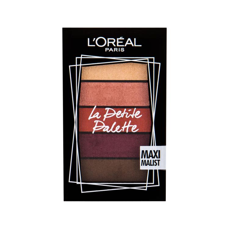 L&#039;Oréal Paris La Petite Palette Senčilo za oči za ženske 4 g Odtenek Maximalist