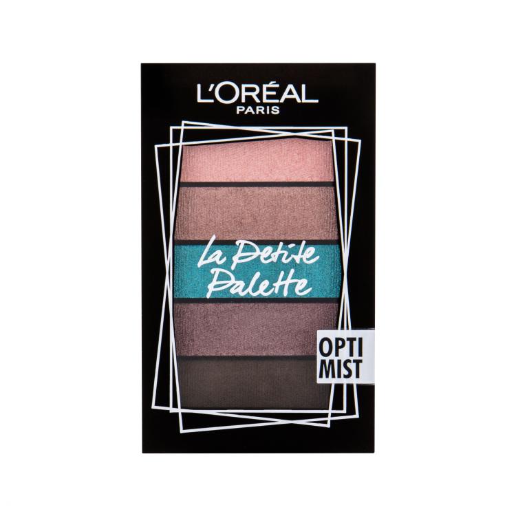 L&#039;Oréal Paris La Petite Palette Senčilo za oči za ženske 4 g Odtenek Optimist