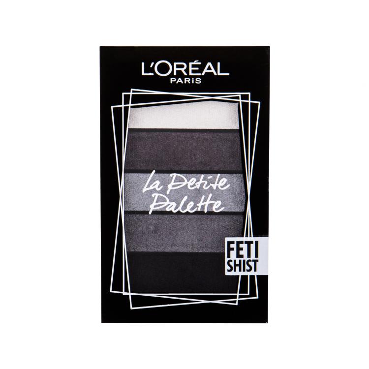 L&#039;Oréal Paris La Petite Palette Senčilo za oči za ženske 4 g Odtenek Fetishist