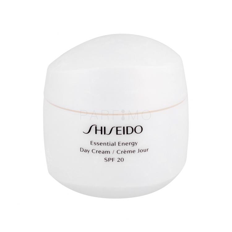 Shiseido Essential Energy Day Cream SPF20 Dnevna krema za obraz za ženske 50 ml tester
