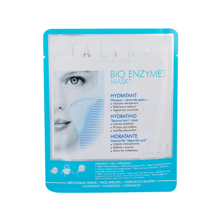Talika Bio Enzymes Mask Hydrating Maska za obraz za ženske 20 g