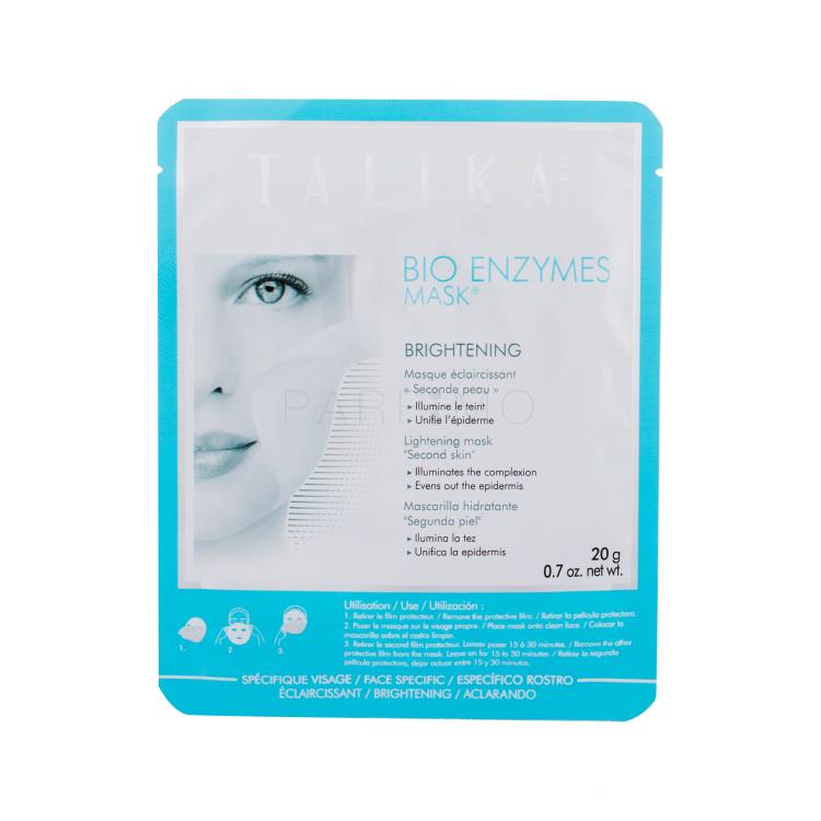 Talika Bio Enzymes Mask Brightening Maska za obraz za ženske 20 g