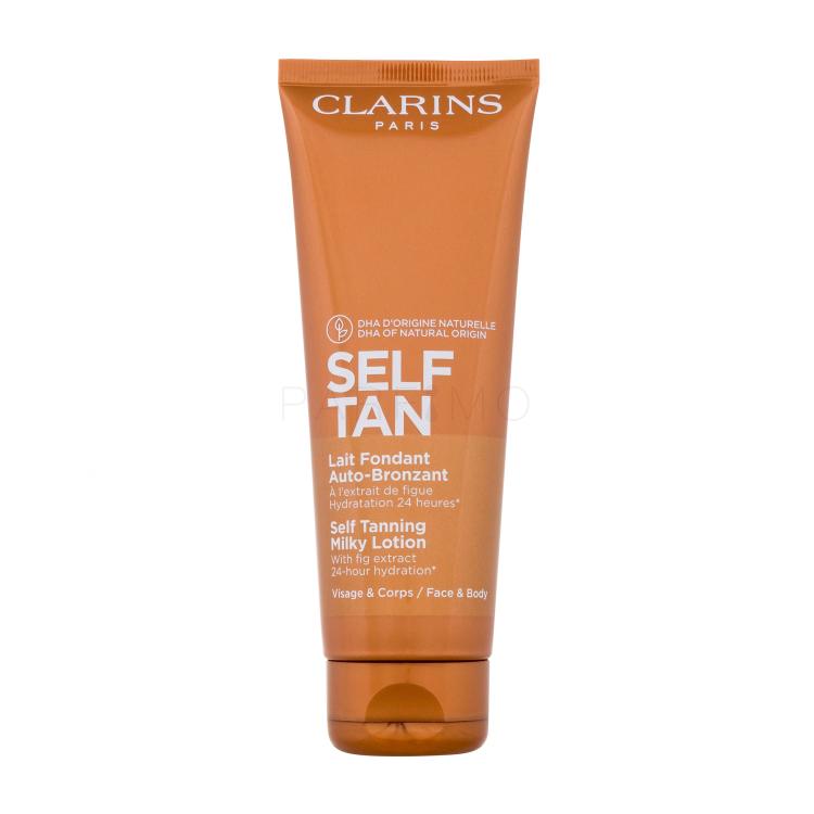 Clarins Self Tan Milky-Lotion Samoporjavitveni izdelki za ženske 125 ml