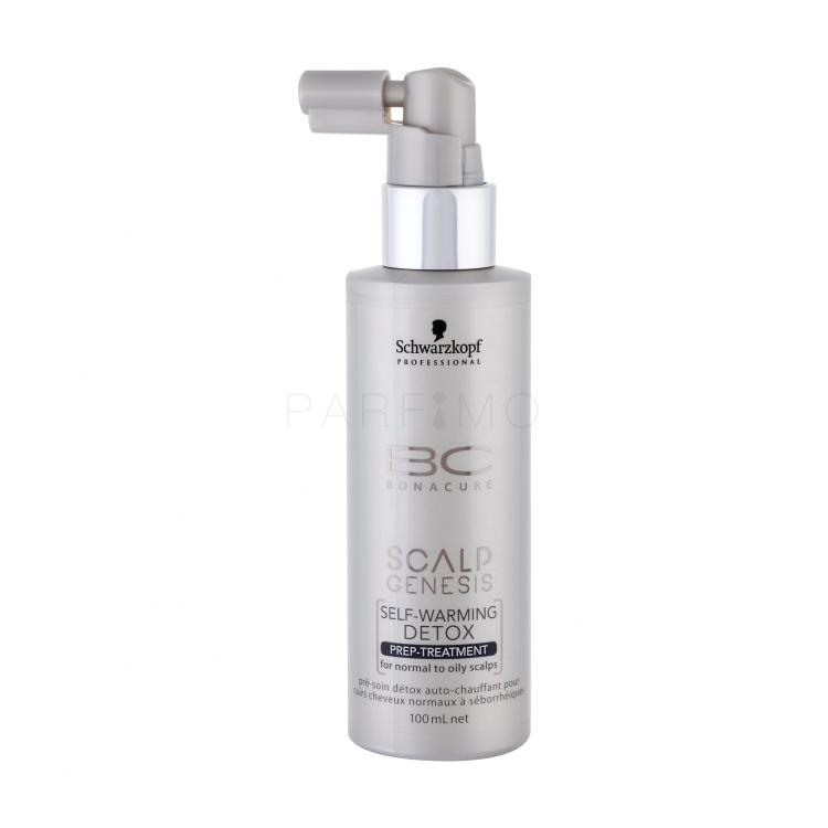 Schwarzkopf Professional BC Bonacure Scalp Genesis Self-Warming Detox Nega za lase za ženske 100 ml