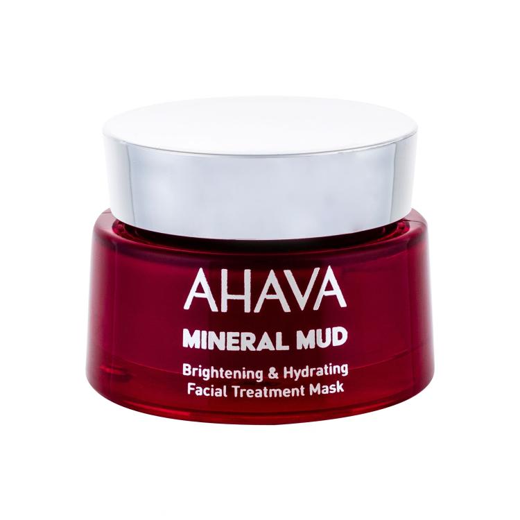 AHAVA Mineral Mud Brightening &amp; Hydrating Maska za obraz za ženske 50 ml