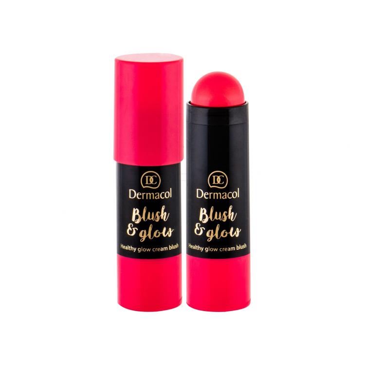 Dermacol Blush &amp; Glow Rdečilo za obraz za ženske 6,5 g Odtenek 03