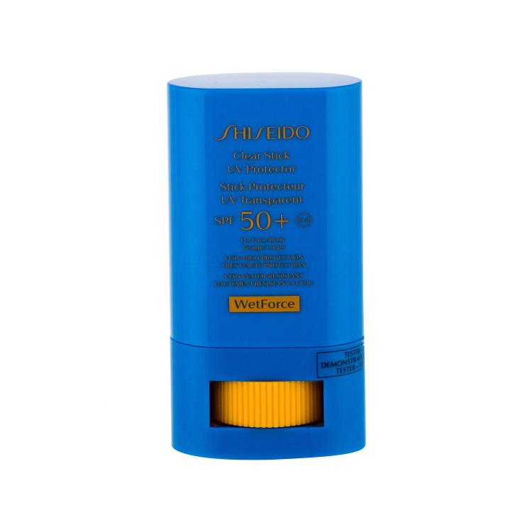 Shiseido UV Protective Clear Stick SPF50+ Zaščita pred soncem za obraz za ženske 15 g tester