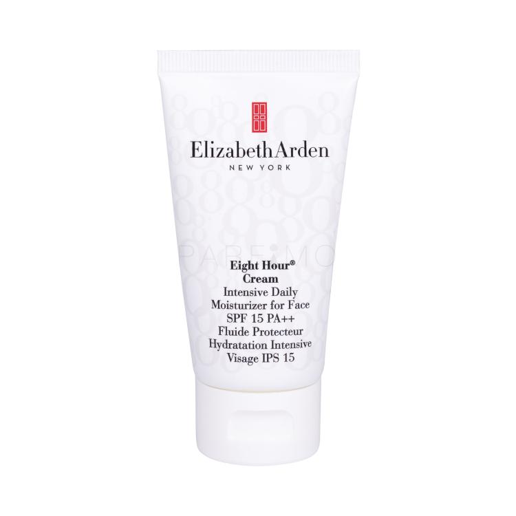 Elizabeth Arden Eight Hour Cream Intensive Daily Moisturizer SPF15 Dnevna krema za obraz za ženske 50 ml tester