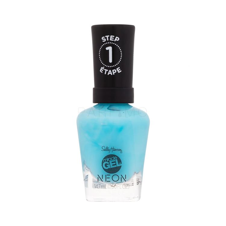 Sally Hansen Miracle Gel Neon Lak za nohte za ženske 14,7 ml Odtenek 053 Miami Ice