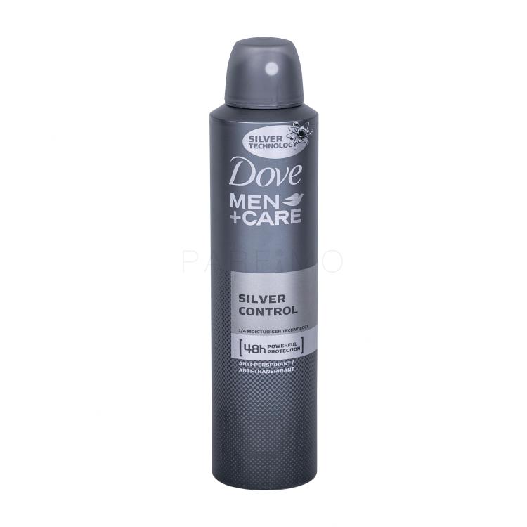 Dove Men + Care Silver Control 48h Antiperspirant za moške 250 ml