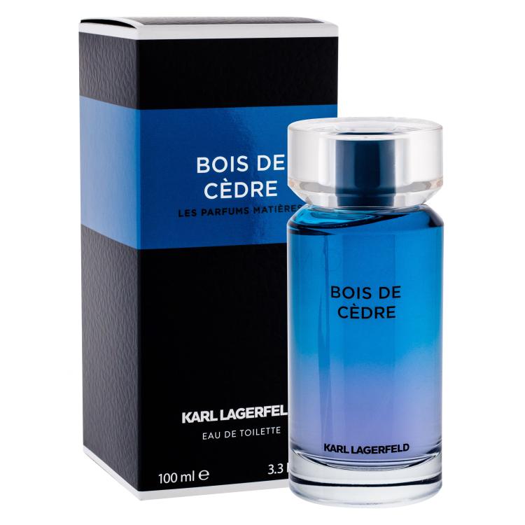 Karl Lagerfeld Les Parfums Matières Bois de Cedre Toaletna voda za moške 100 ml