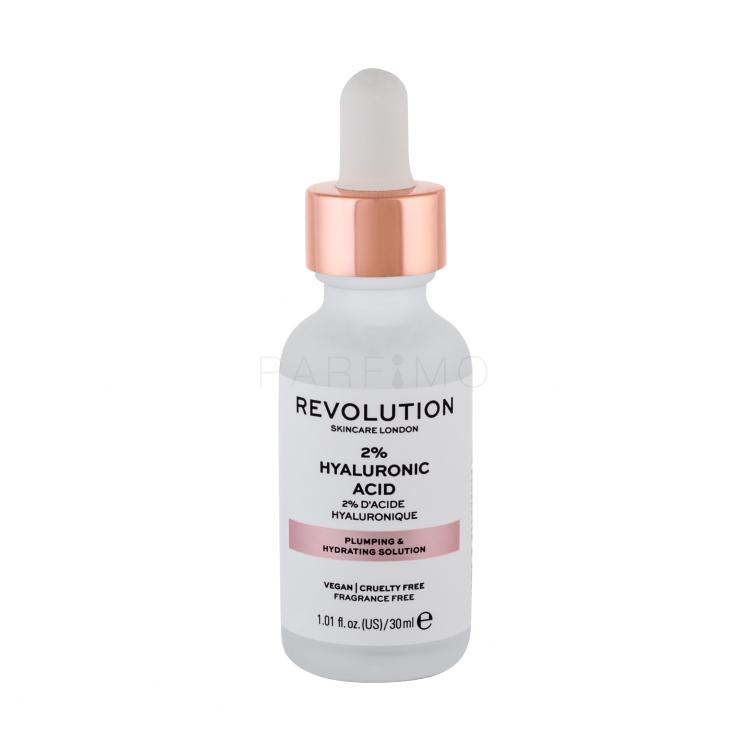 Revolution Skincare Skincare 2% Hyaluronic Acid Serum za obraz za ženske 30 ml