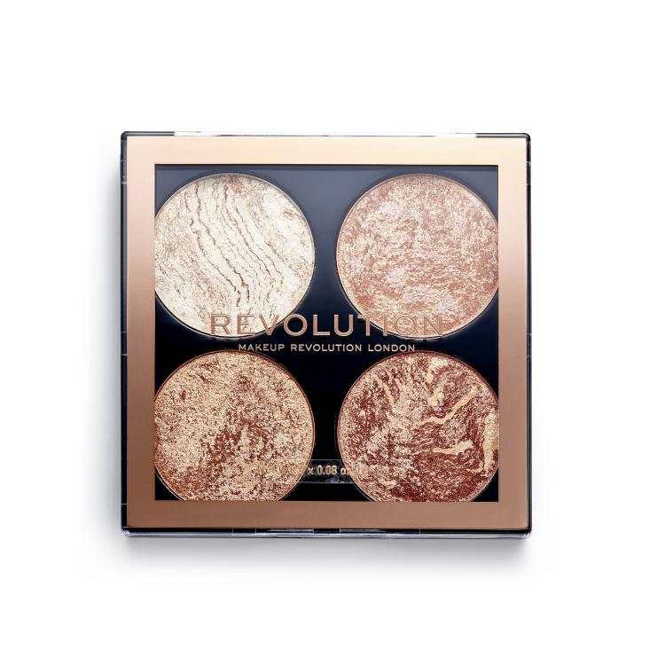 Makeup Revolution London Cheek Kit Osvetljevalec za ženske 8,8 g Odtenek Don´t Hold Back