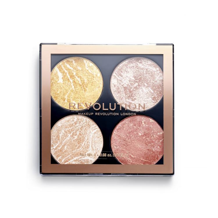 Makeup Revolution London Cheek Kit Osvetljevalec za ženske 8,8 g Odtenek Make It Count