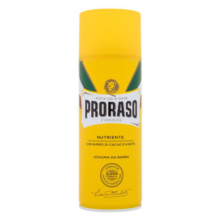 PRORASO Yellow Shaving Foam Pena za britje za moške 400 ml
