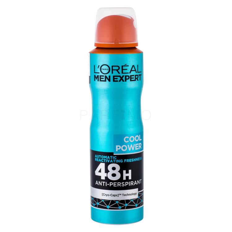 L&#039;Oréal Paris Men Expert Cool Power 48H Antiperspirant za moške 150 ml