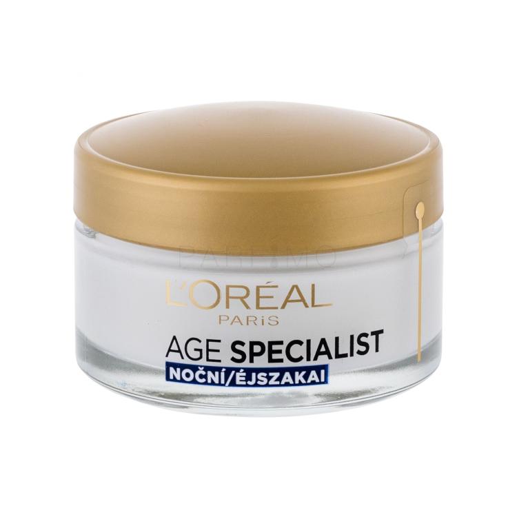 L&#039;Oréal Paris Age Specialist 65+ Nočna krema za obraz za ženske 50 ml