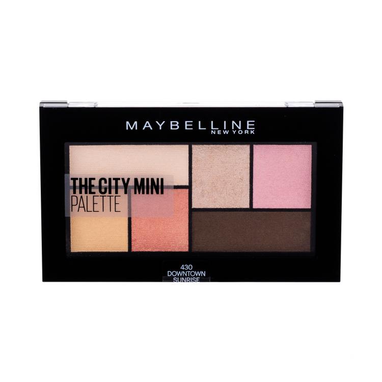 Maybelline The City Mini Senčilo za oči za ženske 6 g Odtenek 430 Downtown Sunrise