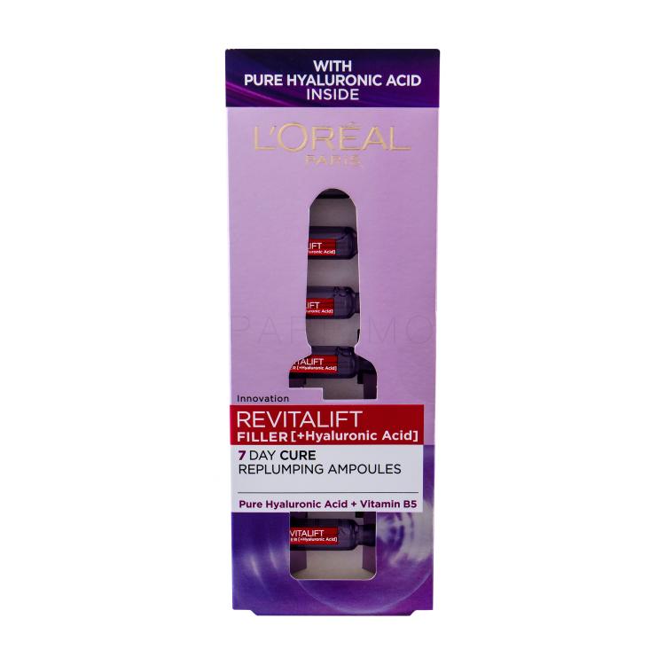 L&#039;Oréal Paris Revitalift Filler HA 7 Day Cure Serum za obraz za ženske 9,1 ml