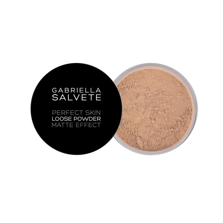 Gabriella Salvete Perfect Skin Loose Powder Puder v prahu za ženske 6,5 g Odtenek 02