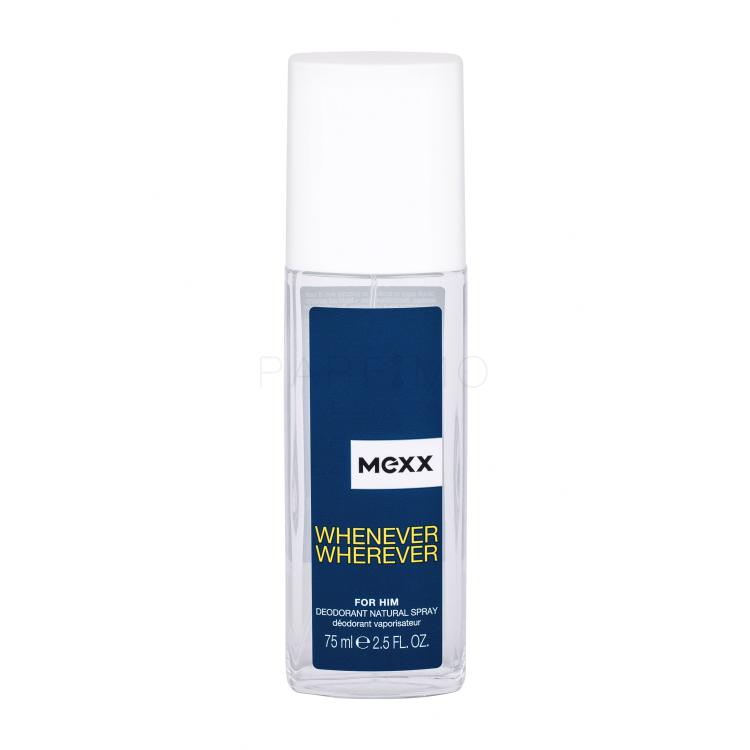 Mexx Whenever Wherever Deodorant za moške 75 ml