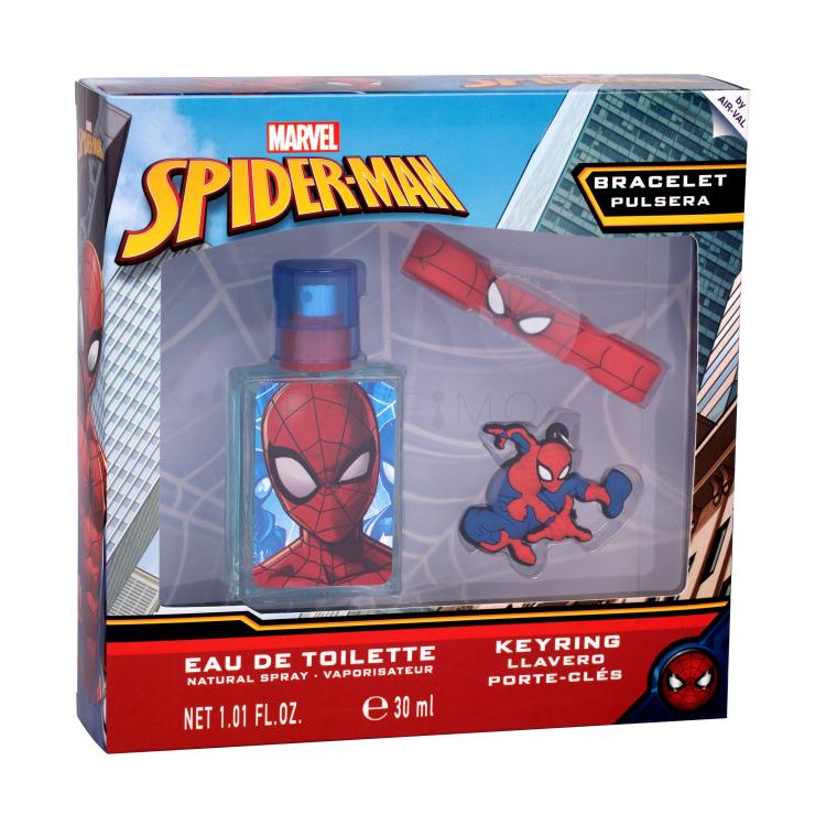 Marvel Spiderman Set Darilni set toaletna voda 30 ml + obesek za ključe + zapestnica