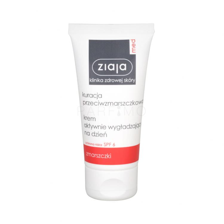 Ziaja Med Anti-Wrinkle Treatment Smoothing Day Cream SPF6 Dnevna krema za obraz za ženske 50 ml