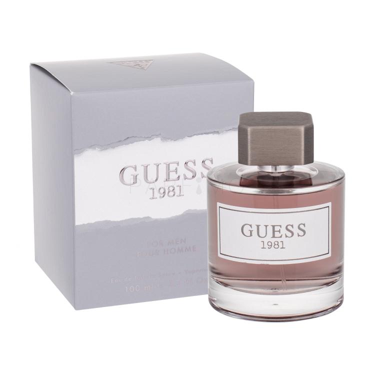 GUESS Guess 1981 Toaletna voda za moške 100 ml poškodovana škatla